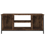 TV Cabinet Smoked Oak 102x35x45 cm Engineered Wood 826287