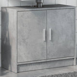 ZNTS Sink Cabinet Concrete Grey 63x29x55 cm Engineered Wood 848097