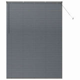 Venetian Blinds Manual Dark Grey 220 x 155 cm Aluminium 42006108