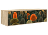 Wall-mounted TV Cabinet ZAANDAM 102 x 33 x 40 cm Sonoma Oak 8007171