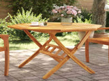 Folding Garden Table 110x75 cm Solid Wood Acacia 4004911