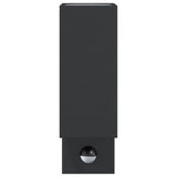 ZNTS Outdoor Wall Lights with Sensors 2pcs Black Die-cast Aluminium 4006309