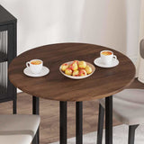 Table Top Brown oak 80 x 80 x 1.5 cm Engineered Wood 880428