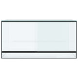 Terrarium with Storage Transparent 80 x 40 x 40 cm Glass 42020392
