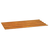 Roof Panels 12 pcs Rusty 80x44 cm Corten Steel 151972