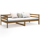 Day Bed without Mattress Honey Brown 90x190cm Solid Wood Pine 814637