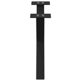 Coffee Table Legs X-Shaped 2 pcs Black 60x cm Steel 4012880