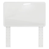Headboard Gloss White Engineered wood 887950