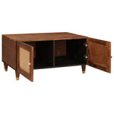 Coffee Table 80 x 50 x 40 cm Solid Mango Wood 4018885