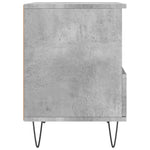 ZNTS Bedside Cabinets 2 pcs Concrete Grey 40x35x50 cm Engineered Wood 830629