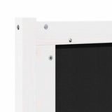 Headboard Other White 80 cm Solid pine wood 878983