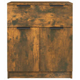 Sideboard Smoked Oak 60x30x70 cm Engineered Wood 816991