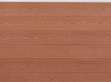 Fence Panel Set Brown 699x186 cm WPC 3211832