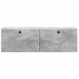 Wall-Mounted TV Cabinet 98 x 31 x 30 cm Concrete Grey 899238