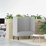 Highback Sofa Cloud grey 109 x 56 x 121 cm Fabric 42010842