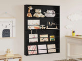Magazine Rack 2 pcs Black Oak 80 x 12 x 70 cm Engineered Wood 890841
