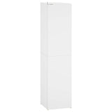 Corner Shelf 4-Tier 41.5 x 41.5 x 143 cm Engineered Wood White 8016334