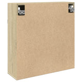 Bathroom Mirror Cabinet Sonoma Oak 64.5x20x66.5 cm Engineered Wood 849655