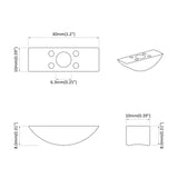 Half-moon Washer 13000 pcs White Polypropylene 864450