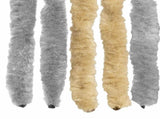 Insect Curtain Chenille Grey and Beige 90 x 220 cm 100% PP 42034464