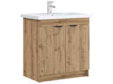 Bathroom under Sink Cabinet Artisan Oak 78.5 x 37.5 x 81 cm 890113