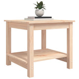 Coffee Table 50x50x45 cm Solid Wood Pine 822277