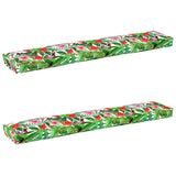 Pallet Cushion Set Floral 2 pcs Tropical Jungle 200 x 40 x 8 cm 42001737