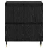 Sideboards 2 pcs Black oak 120 x 35 x 70 cm Engineered wood 3394529