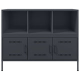 Sideboard Anthracite 100.5x39x79 cm Steel 843092