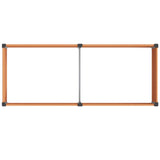 Garden Raised Bed Brown 250 x 100 x 54 cm 42039010