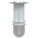 Outdoor Wall Lights with Sensors 2pcs Silver Stainless Steel 4006287