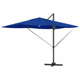 Umbrella 351 x 250 x 253 cm Polyester and Aluminium Azurblau 42003364