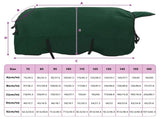 Horse Blanket Full Dark Green 165 cm Polyester 42013216