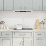 Kitchen Backsplashes 2 pcs Transparent 80x40 cm Tempered Glass 3315792