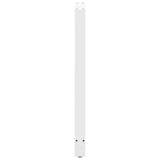 Bar Table Legs White 2 pcs 60x cm Steel 4013357