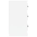 Sideboards 2 pcs High Gloss White Engineered Wood 3185241