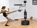 4-in-1 Boxing Punching Bag, Freestanding with 2 Speed Bals, 360&deg Reflex Bar, 160-230cm Adjustable T3398P349209
