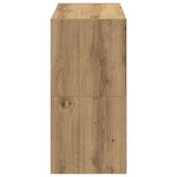 Shoe Racks 2 pcs Stackable Artisan Oak 60x30x30.5 cm 858874