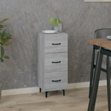Sideboard Grey Sonoma 34.5x34x90 cm Engineered Wood 817412