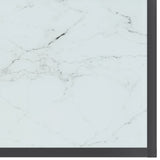 Console Table White 160x35x75.5 cm Tempered Glass 331700