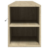 TV Wall Cabinet with LED Sonoma Oak 180x31x39.5 cm 3307956