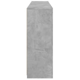 Sideboards with LED Lights 3 pcs Concrete Grey Engineered Wood 3209138