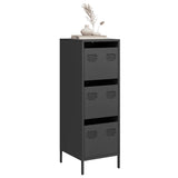 Highboard Black 39x35x103.5 cm Steel 851400