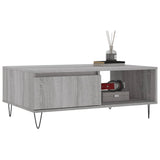 Coffee Table Grey Sonoma 90x60x35 cm Engineered Wood 827066