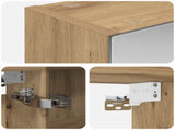 Bathroom Mirror Cabinet Artisan Oak 50 x 14.5 x 70 cm 889054