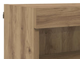 TV Wall Units with LED 6 pcs Artisan Oak Engineered Wood 3402956