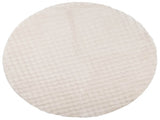 Area Rugs Round SIROLO Beige 200 CM Polyester 42022751