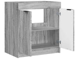 Bathroom under Sink Cabinet Grey Sonoma 56 x 37.5 x 81 cm 890100