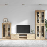 TV Cabinet Set FLORIN 3 pcs Sonoma Oak Engineered Wood 3397956