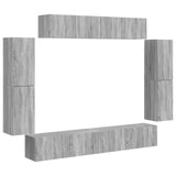 TV Cabinet 8 pcs Grey Sonoma 3409147